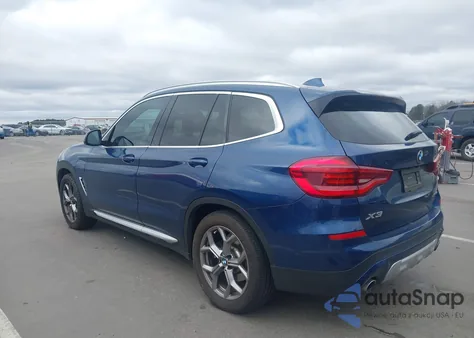 2021 BMW X3 Phev xDrive30E z USA, uszkodzony, nr VIN 5UXTS1C09M9F43004